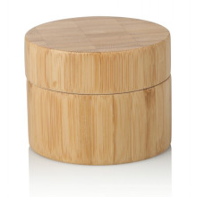 Tarro de bambú del paquete cosmético del tarro de bambú 15/20/25/30/50 / 100g con la tapa de bambú